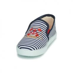 Chaussures Garçon Baskets basses Citrouille et Compagnie OCILO Marine -Baskets mode Soldes 19120128 500 C