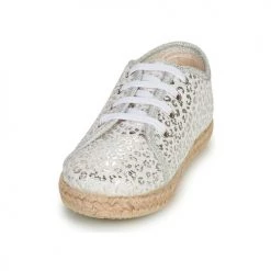 Chaussures Fille Baskets basses Citrouille et Compagnie OKOKI Argent -Baskets mode Soldes 19120143 500 C