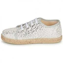 Chaussures Fille Baskets basses Citrouille et Compagnie OKOKI Argent -Baskets mode Soldes 19120143 500 D