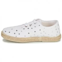 Chaussures Fille Baskets basses Citrouille et Compagnie OUAKA Argent -Baskets mode Soldes 19120153 500 D