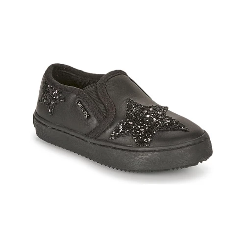Chaussures Fille Baskets basses Geox J KALISPERA FILLE Noir 1 Chaussures Fille Baskets basses Geox J KALISPERA FILLE Noir