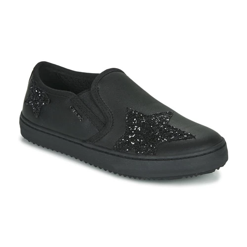 Chaussures Fille Baskets basses Geox J KALISPERA FILLE Noir 1 Chaussures Fille Baskets basses Geox J KALISPERA FILLE Noir