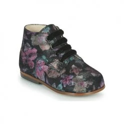 Chaussures Fille Baskets montantes Little Mary MILOTO Noir