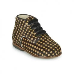 Chaussures Fille Baskets montantes Little Mary MAXYNE Noir