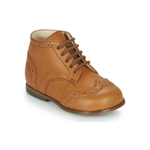 Chaussures Fille Baskets montantes Little Mary LORD Marron 1 Chaussures Fille Baskets montantes Little Mary LORD Marron