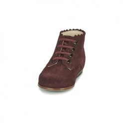 Chaussures Fille Baskets montantes Little Mary VIVALDI Bordeaux -Baskets mode Soldes 19267433 500 C