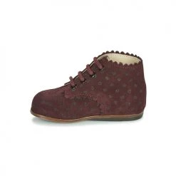 Chaussures Fille Baskets montantes Little Mary VIVALDI Bordeaux -Baskets mode Soldes 19267433 500 D