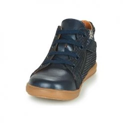 Chaussures Fille Baskets basses Little Mary CLELIE Bleu -Baskets mode Soldes 19267448 500 C