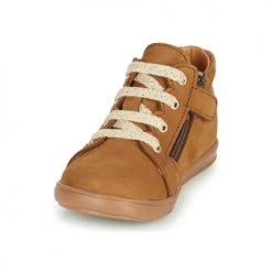 Chaussures Fille Baskets basses Little Mary CLELIE Marron -Baskets mode Soldes 19267450 500 C