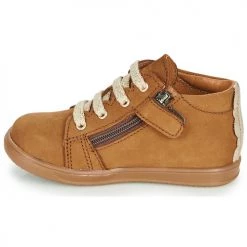 Chaussures Fille Baskets basses Little Mary CLELIE Marron -Baskets mode Soldes 19267450 500 D