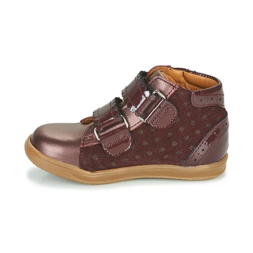Chaussures Fille Baskets montantes Little Mary CRISTIE Bordeaux 4 Chaussures Fille Baskets montantes Little Mary CRISTIE Bordeaux – Image 4