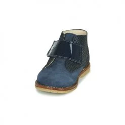 Chaussures Fille Baskets montantes Little Mary JANYCE Bleu -Baskets mode Soldes 19267594 500 C