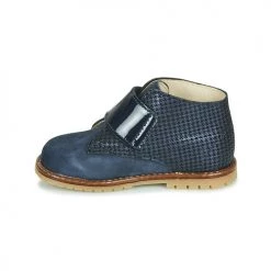 Chaussures Fille Baskets montantes Little Mary JANYCE Bleu -Baskets mode Soldes 19267594 500 D
