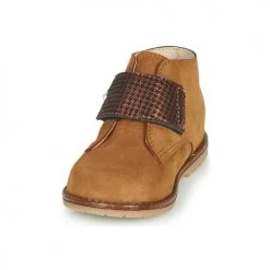 Chaussures Fille Baskets montantes Little Mary JANYCE Marron -Baskets mode Soldes 19267595 500 C