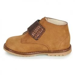 Chaussures Fille Baskets montantes Little Mary JANYCE Marron -Baskets mode Soldes 19267595 500 D