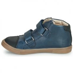 Chaussures Garçon Baskets montantes GBB KERWAN Bleu -Baskets mode Soldes 19310151 500 D