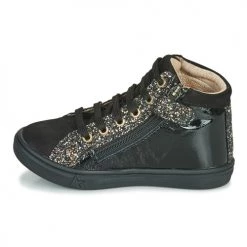 Chaussures Fille Baskets montantes GBB MARTA Noir -Baskets mode Soldes 19310158 500 D