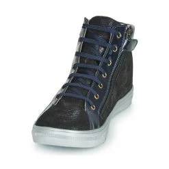 Chaussures Fille Baskets montantes GBB MARTA Bleu -Baskets mode Soldes 19310159 500 C