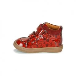 Chaussures Fille Baskets montantes GBB DOMENA Rouge -Baskets mode Soldes 19310364 500 D