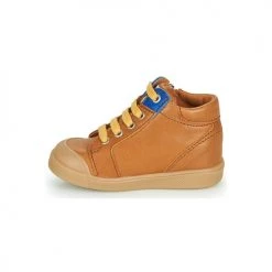 Chaussures Garçon Baskets montantes GBB TIMOTHE Marron -Baskets mode Soldes 19310387 500 D