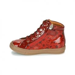 Chaussures Fille Baskets montantes GBB PHILEMA Rouge -Baskets mode Soldes 19311547 500 D