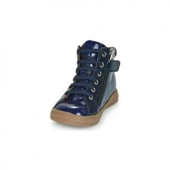 Chaussures Fille Baskets montantes GBB PHILEMA Bleu -Baskets mode Soldes 19311548 500 C
