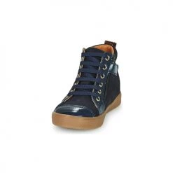 Chaussures Fille Baskets montantes GBB SAVIA Bleu -Baskets mode Soldes 19311576 500 C