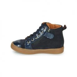 Chaussures Fille Baskets montantes GBB SAVIA Bleu -Baskets mode Soldes 19311576 500 D
