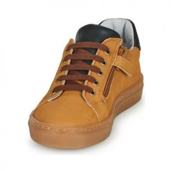 Chaussures Garçon Baskets basses GBB PIETRO Orange -Baskets mode Soldes 19315675 500 C