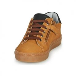 Chaussures Garçon Baskets basses GBB PIETRO Orange -Baskets mode Soldes 19315677 500 C