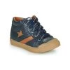 Chaussures Garçon Baskets montantes GBB LEON Bleu