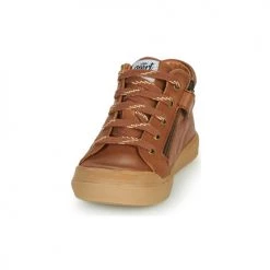Chaussures Garçon Baskets montantes GBB LEON Marron -Baskets mode Soldes 19315679 500 C
