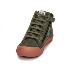 Chaussures Garçon Baskets montantes GBB ARNOLD Vert -Baskets mode Soldes 19315702 500 C