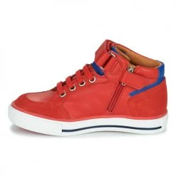Chaussures Garçon Baskets montantes GBB ALIMO Rouge -Baskets mode Soldes 19315703 500 D