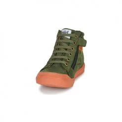 Chaussures Garçon Baskets montantes GBB ARNOLD Vert -Baskets mode Soldes 19315704 500 C