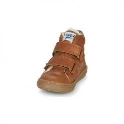 Chaussures Garçon Baskets montantes GBB DIEGGO Marron -Baskets mode Soldes 19315716 500 C