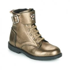 Chaussures Fille Baskets montantes GBB DOZZY Doré