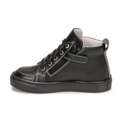 Chaussures Garçon Baskets montantes GBB VERNON Noir -Baskets mode Soldes 19316482 500 D