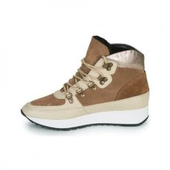 Chaussures Femme Baskets montantes JB Martin COURAGE Marron -Baskets mode Soldes 19496788 500 D