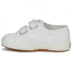 Chaussures Enfant Baskets basses Superga 2750 STRAP Blanc -Baskets mode Soldes 196756 500 D