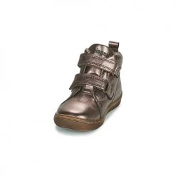 Chaussures Fille Baskets montantes Bisgaard DEE Argenté -Baskets mode Soldes 19783545 500 C