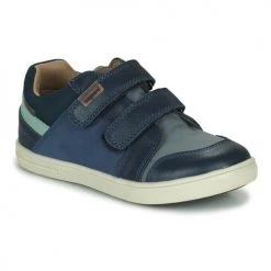 Chaussures Garçon Baskets basses Bisgaard LEVI TEX Marine