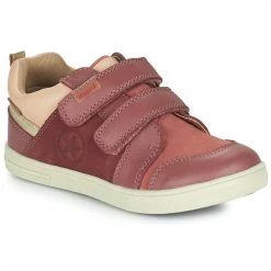 Chaussures Fille Baskets basses Bisgaard LEVI TEX Rose