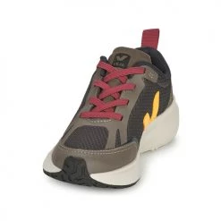 Chaussures Enfant Baskets basses Veja SMALL CANARY Vert / Jaune -Baskets mode Soldes 19816250 500 C