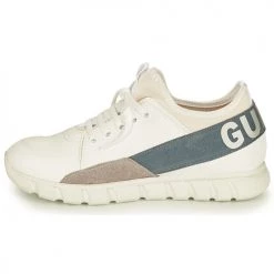 Chaussures Garçon Baskets basses Guess BRODY Blanc -Baskets mode Soldes 19821310 500 D