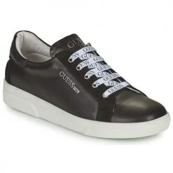Chaussures Garçon Baskets basses Guess COLE Noir