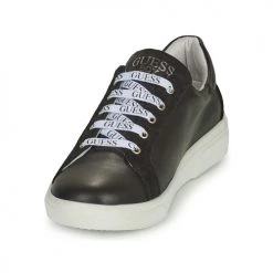 Chaussures Garçon Baskets basses Guess COLE Noir -Baskets mode Soldes 19821311 500 C