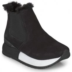 Chaussures Fille Baskets montantes Gioseppo NORDEN Noir