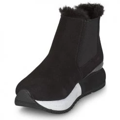 Chaussures Fille Baskets montantes Gioseppo NORDEN Noir -Baskets mode Soldes 19830059 500 C