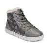 Chaussures Fille Baskets montantes Geox KATHE Gris